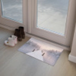 Steiger - Meer - Mist - Winter - Serene Deurmat klein -sfeer3