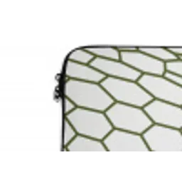 Voetbal - Goal - Sport - Groen laptophoes neopreen klein -detail