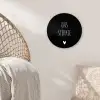 Quotes - Stekkie - Ons stekkie Wandcirkel kunststof plaat 5mm dik klein -sfeer5