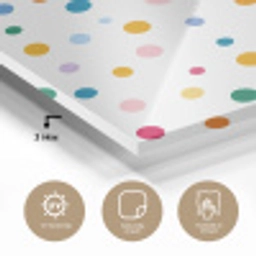 Stippen - Speels - Kleurrijk plexiglas 5mm klein 11 -sfeer2