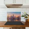 Skyline - Gebouwen - Steden keuken achterwand spatscherm klein -sfeer2