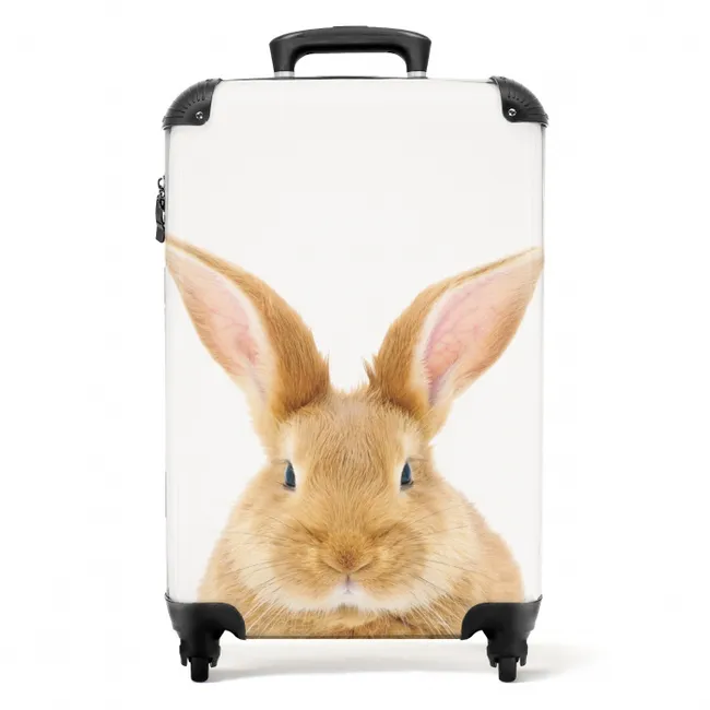 Snuffels met Tevreden Hoofd NBS - Handbagage koffer - Unisex middel -productfoto_recht