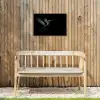 Kolibrie - Zwart - Dieren Tuinposter op houten frame 2 cm dik klein -sfeer4