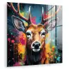 Hert - Graffiti - Dieren - Kleuren plexiglas 5mm klein -zzzproduct_nieuw