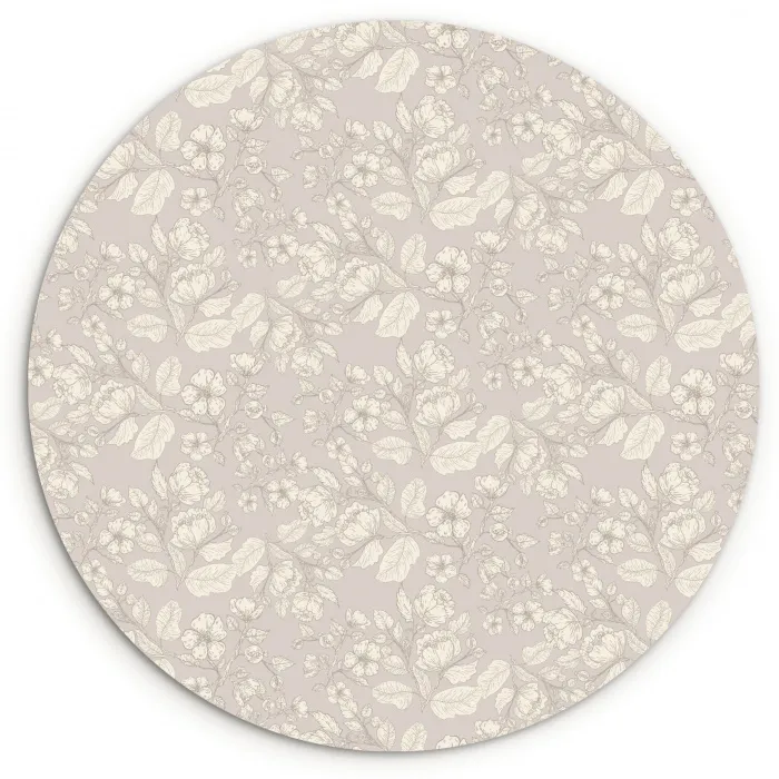 Pomrozen - Bloesem - Bessen Wandcirkel plexiglas klein 852 -3d