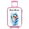 Haai - Tanden - Water Kinderkoffer - Roze klein -zz3dotto