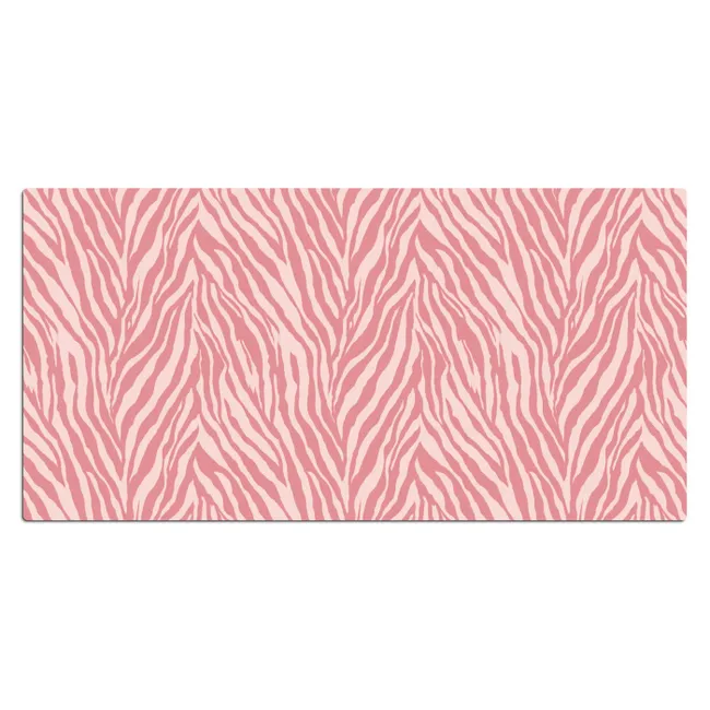 Bureau onderlegger - Zebra - Print - Roze