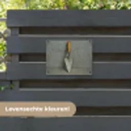 Troffel - Verf - Gereedschap tuinposter los doek klein -sfeer3