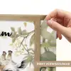 Dieren - Giraffe - Bladeren - Kinderen Light Box met batterij (Wandlamp kind) middel -USP_websiteprintNL