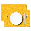 Verf - Texturen - Kwasten - geel Placemat vinyl groot 368 -zzsfeer2_Kitchenyeah-website