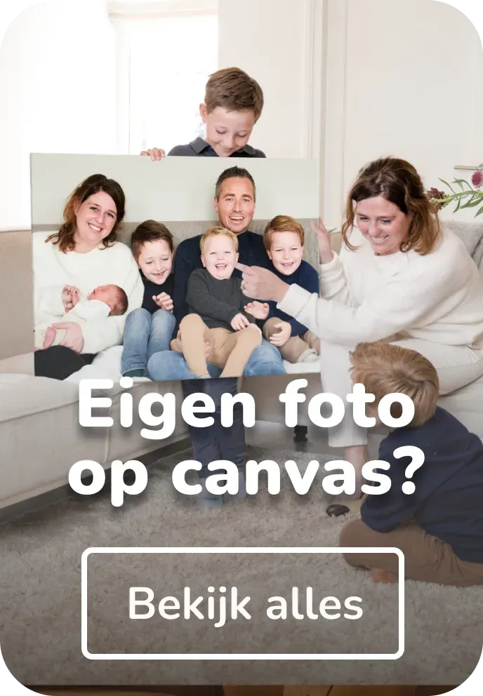 Canvas eigen foto