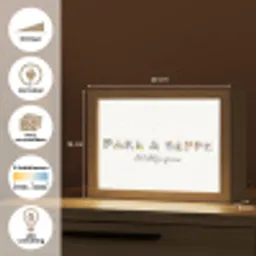 Pake & Beppe - Lettercollage Light Box met kabel (Tafellamp) klein -USP_websiteoverzichtNL