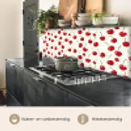 Kersen - Minimalistisch - Rood keuken achterwand 2 middel 871 -usp_NL