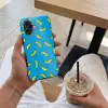 Bananen - Geel - Blauw - Print Toughcase MagSafe Apple iPhone 17 klein -Sfeer1M