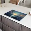 Meeuwen - Zee - Wolken -Blauw Inductie beschermer vinyl 3mm klein -sfeer8