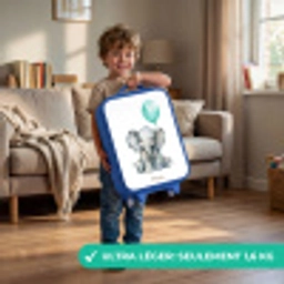 Olifant met blauwe ballon Kinderkoffer - Blauw klein -sfeer2_FR