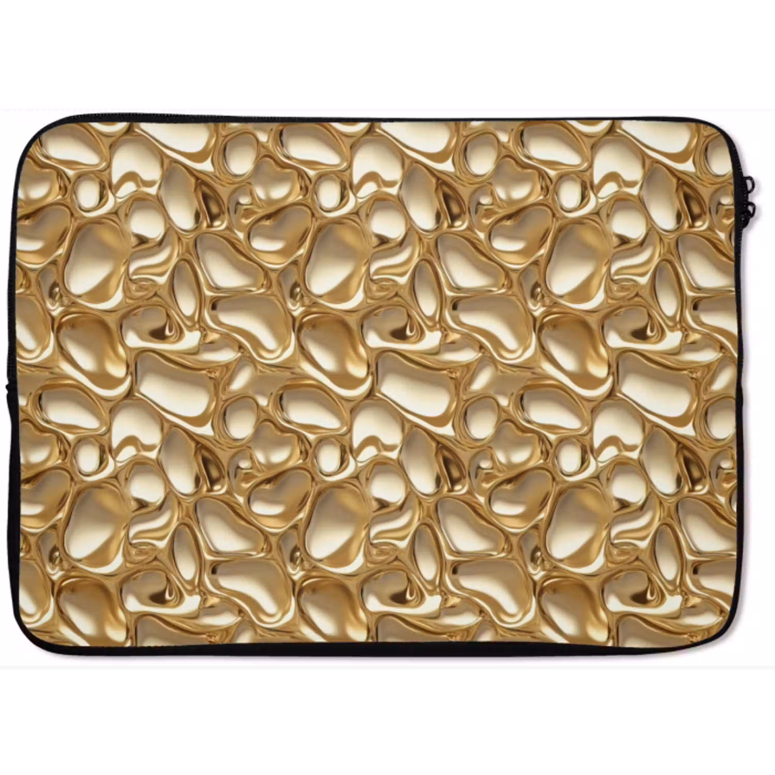 Abstract - Modern - Goud laptophoes neopreen klein 279 -zkaufland3dotto