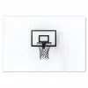 Basketbalbord - Minimalistisch - Zwart Placemat vinyl groot -zzsfeer1_Kitchenyeah-website