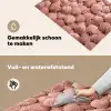 Schelpen - Patroon - Roze Inductie beschemer met haakjes klein -ky-schoon-nl