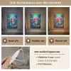 Zeemeermin - Bloemen - Onderwater - Meisjes - Kind Light Box met kabel klein -USP_lichtkleurNL