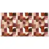 Geometrie - Modern - Retro Balkonbeschermer Duitsland klein 596 -zz_3d