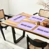 Mucho amor - Paars - Gelaagde letters Placemat vinyl groot -zzsfeer4_Kitchenyeah-website