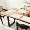 Subtiel - Structuur - Beige Placemat vinyl groot 368 -zzsfeer4_Kitchenyeah-website
