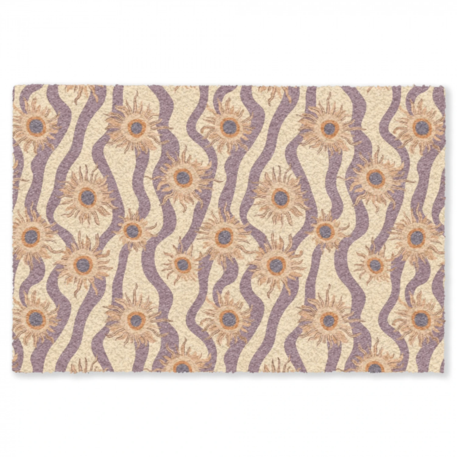 Bohemian - Vibe - Lavendelpaars Vloerkleed Rechthoek klein 1091 -3d