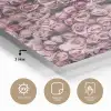Bloemen - Rozen - Natuur - Roze - Botanisch plexiglas 5mm klein -sfeer2
