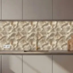 Waaierstructuren - Beige - Vezeltextuur keuken achterwand 2 middel 871 zz_3dshopping