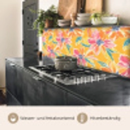 Textuur - Bloemen - Kleurrijk keuken achterwand 2 middel 871 -usp_DE