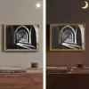 Gang - Bogen - Schaduw - Diepte Light Box met batterij (Wandlamp) middel -sfeer3