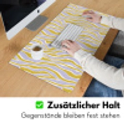 Zebra - Modern - Meerkleurig Muismat XXL klein 681 -ysfeer3_duits