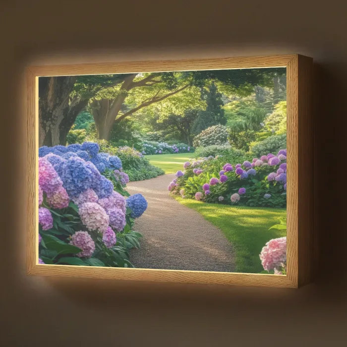 Hortensia- Park - Pad Light Box met batterij (Wandlamp) middel -z3d_website