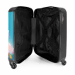 Rosie Regenboog NBS - Handbagage koffer - Kinderen Unisex middel -binnenkant