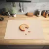 Koekje - Kruimels - beige Inductie beschermer vinyl 3mm klein -sfeer5