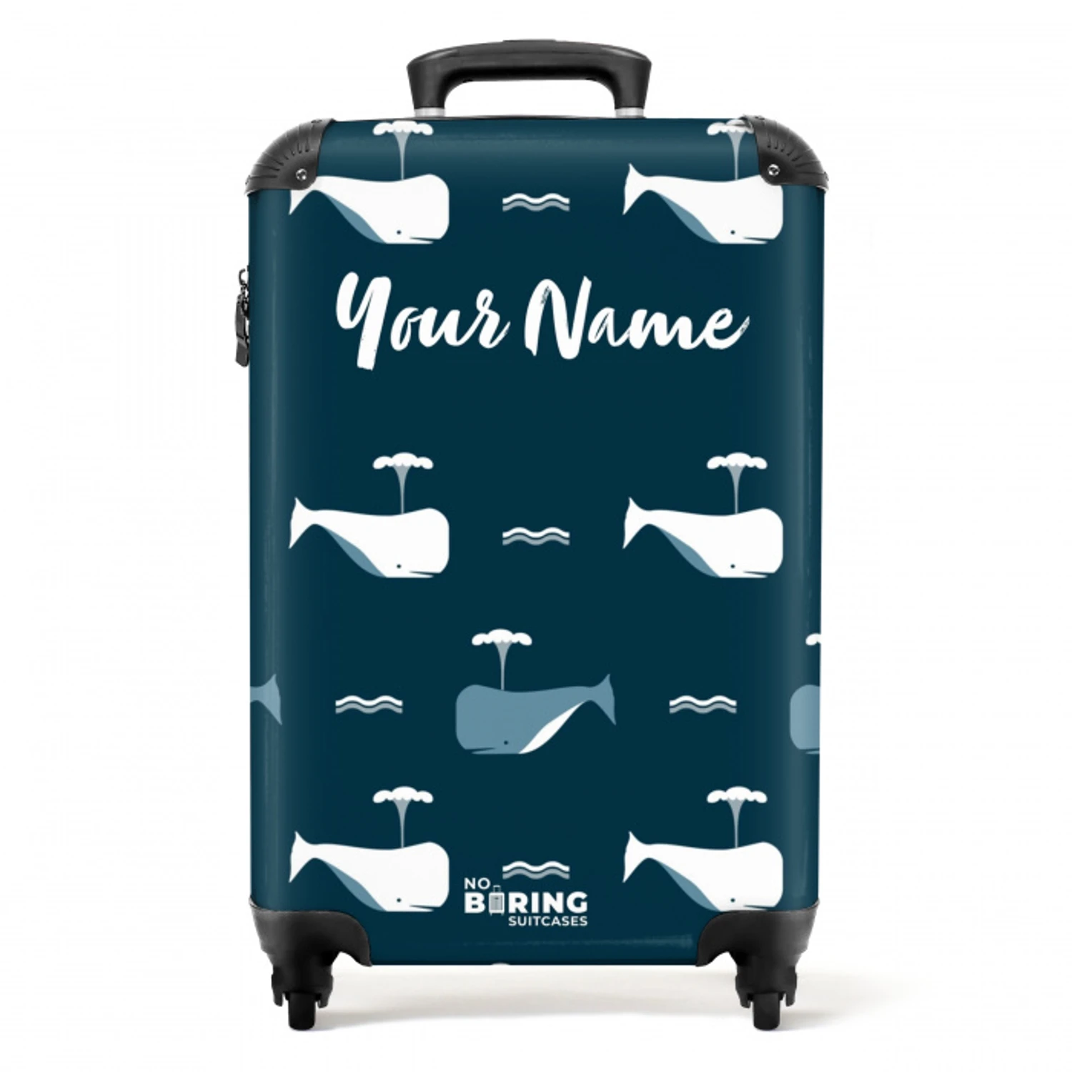 Walvisweelde NBS - Handbagage koffer - Kinderen Unisex middel -productfoto_recht