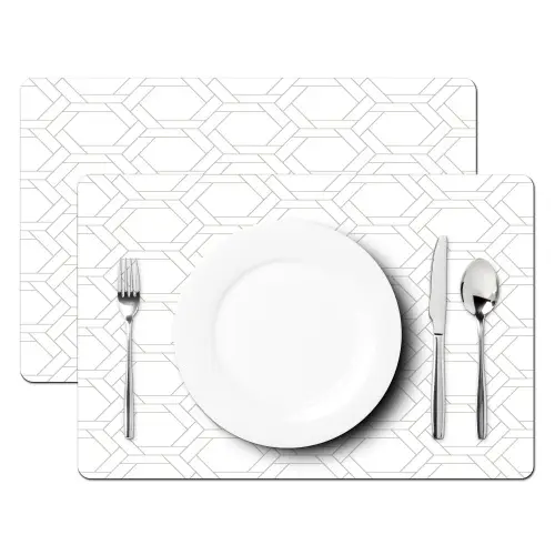Grafisch - Patroon - Modern Placemat vinyl groot 368 -zzsfeer2_Kitchenyeah-website