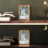 Wolf - Pup - Sneeuw Light Box met kabel (Tafellamp) klein -sfeer3