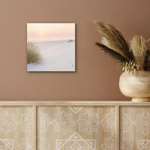 Horizon - Duinlandschap - Zand aluminium wit klein -sfeer4