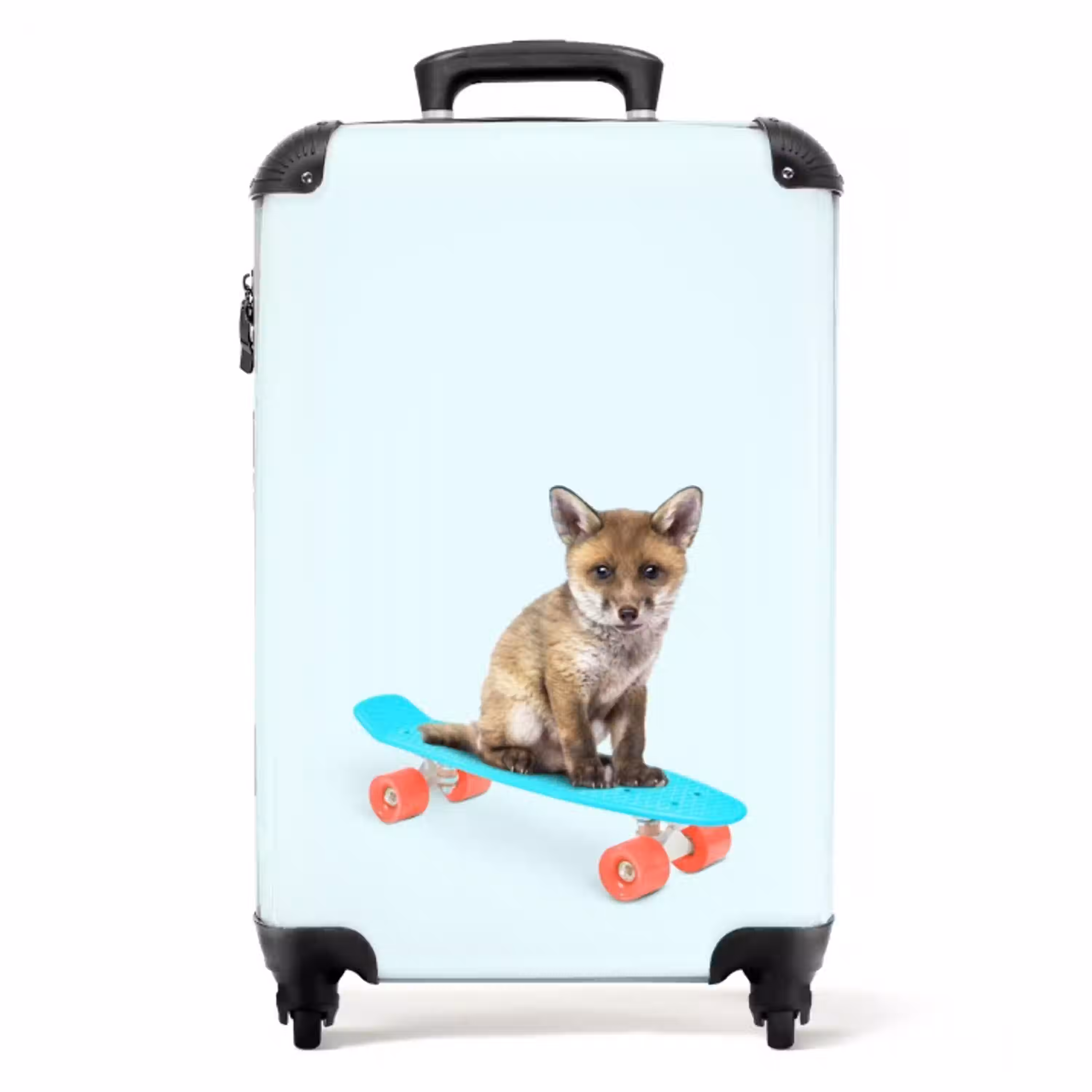 Verrijdende vos NBS - Handbagage koffer - Unisex middel -productfoto_recht