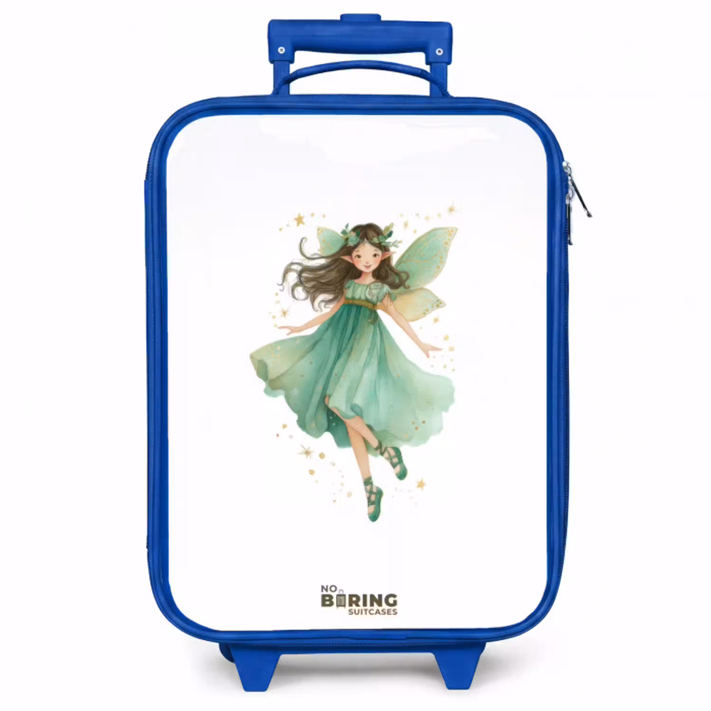 Zwevende groene elf Kinderkoffer - Blauw klein -zzz_website3d