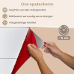 Beige - Kleuren - Effen keuken achterwand spatscherm klein 900 -spatscherm_NL