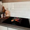 Boeket - Romantisch - Kleurrijk Inductie beschermer vinyl 3mm klein -sfeer3