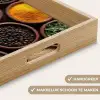 Bakjes - Hout - Kruiden - Kleurrijk Dienblad Rechthoek middel -USP_HandgreepNL