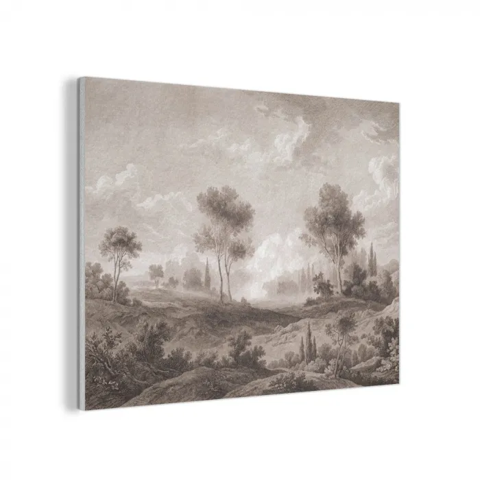 Klassiek - Landschap - Neutraal PET vilt klein -3d