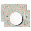 Zee - Kreeft - Groen - Oranje Placemat vinyl groot 368 -zzsfeer2_Kitchenyeah-website