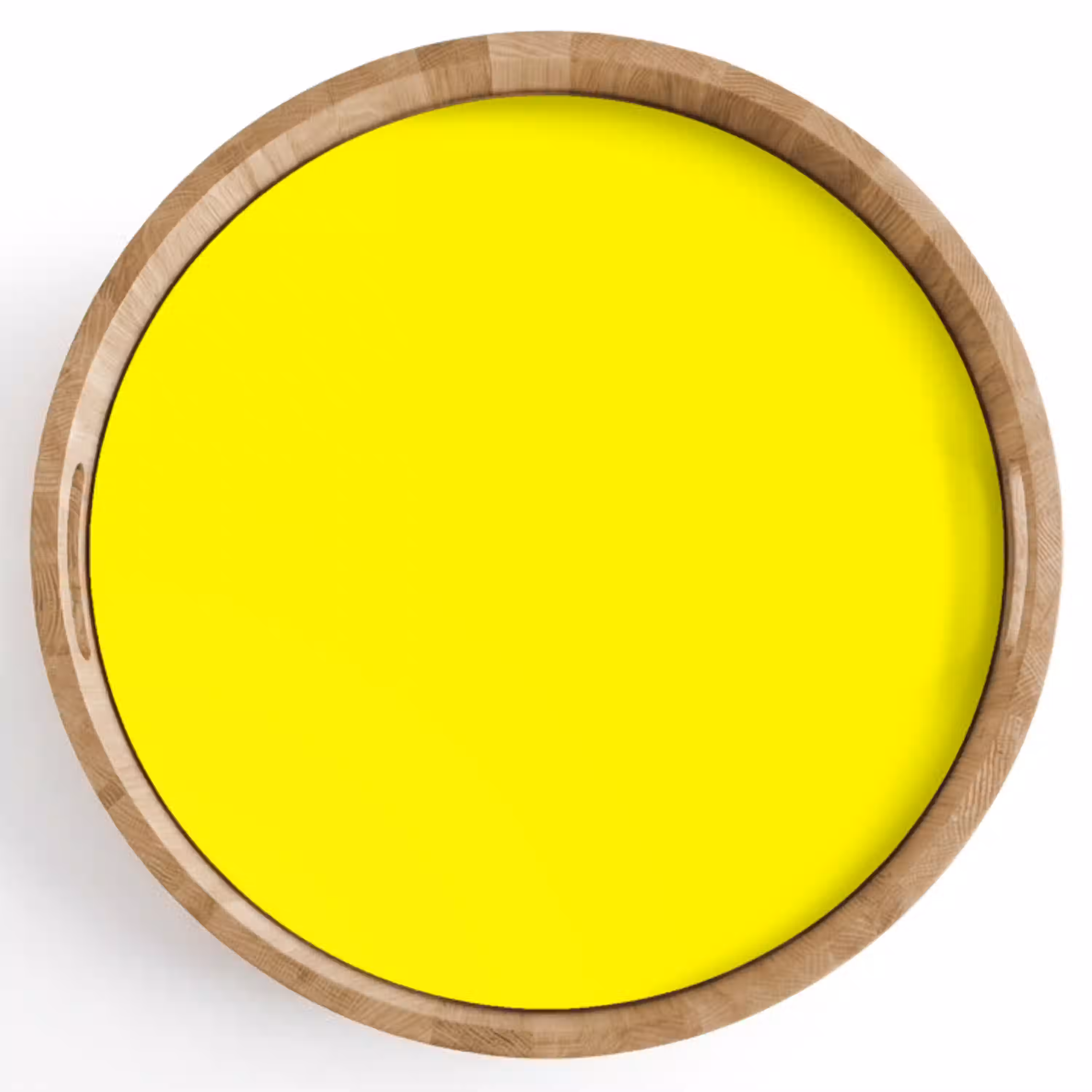 Sunshine - Glow - Geel Dienblad Rond middel 914 -z3d_shopping