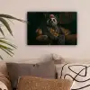 Panda - Hoed - Bril - Pak canvas 2cm klein -sfeer1