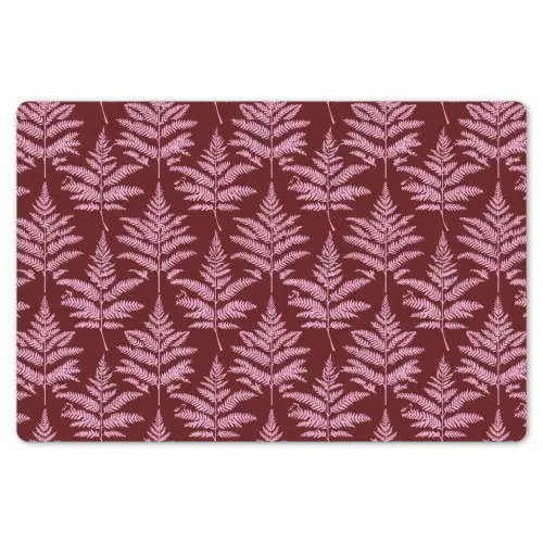 Blad - Patroon - Paars Placemat vinyl groot 368 -zzsfeer1_Kitchenyeah-website